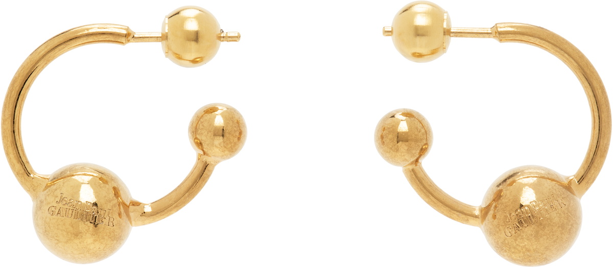 Jean Paul Gaultier Silver Large Piercing Earrings Jean Paul Jean Paul Gaultier Silver Large Piercing Earrings Jean Paul