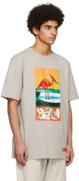 Heron Preston Grey Cotton T-Shirt