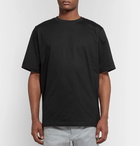 Y-3 - Embroidered Printed Cotton-Jersey T-Shirt - Men - Black