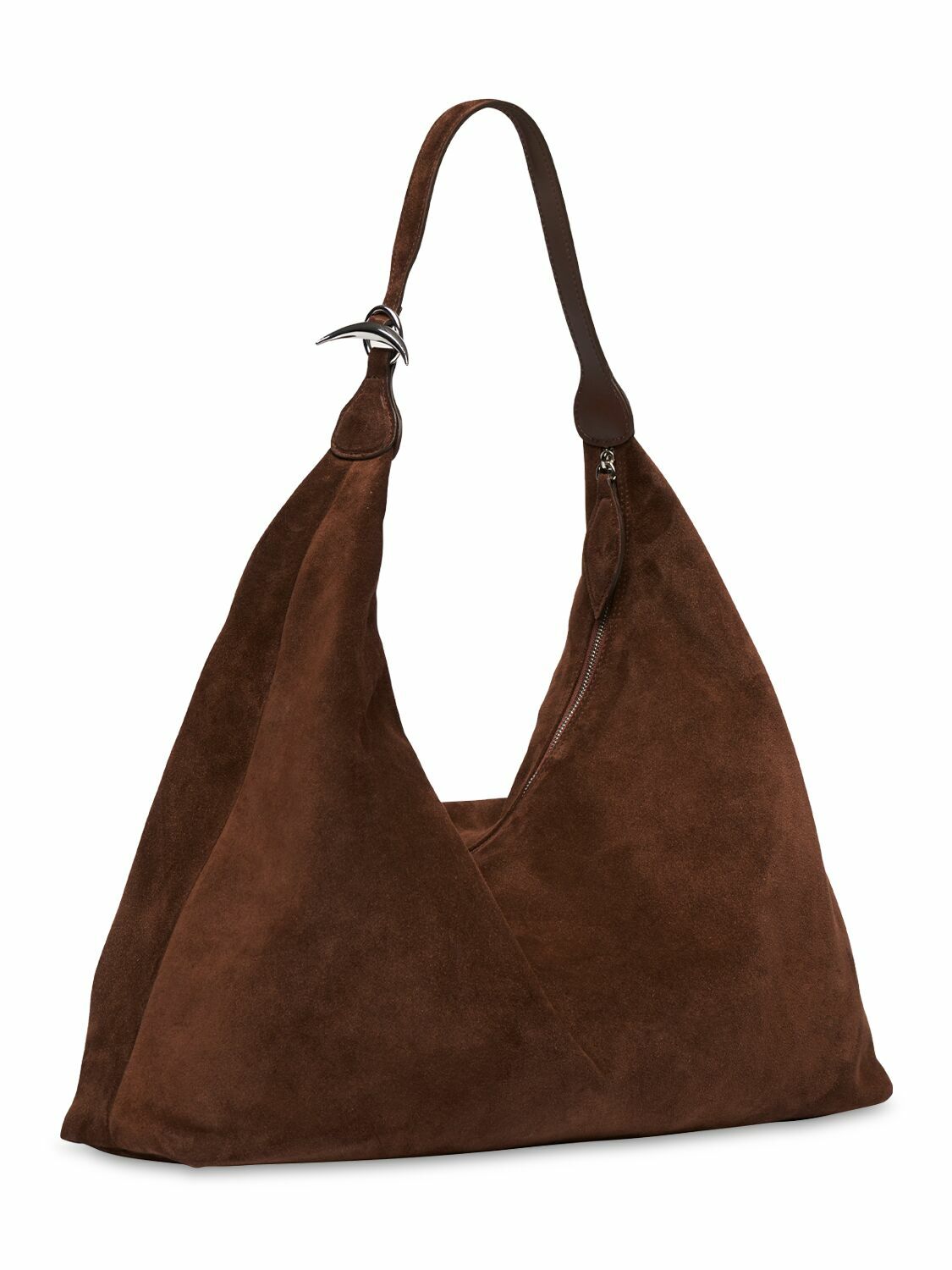 LITTLE LIFFNER Pillow Hobo Suede Tote Bag