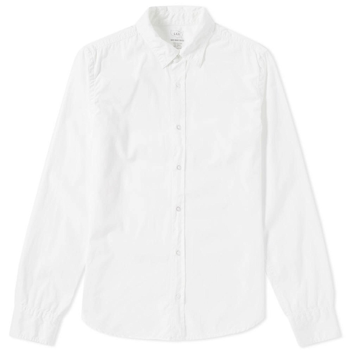 Photo: Save Khaki Poplin Easy Shirt White