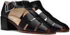 Gabriela Hearst Black Lyle Block Heel Heeled Sandals
