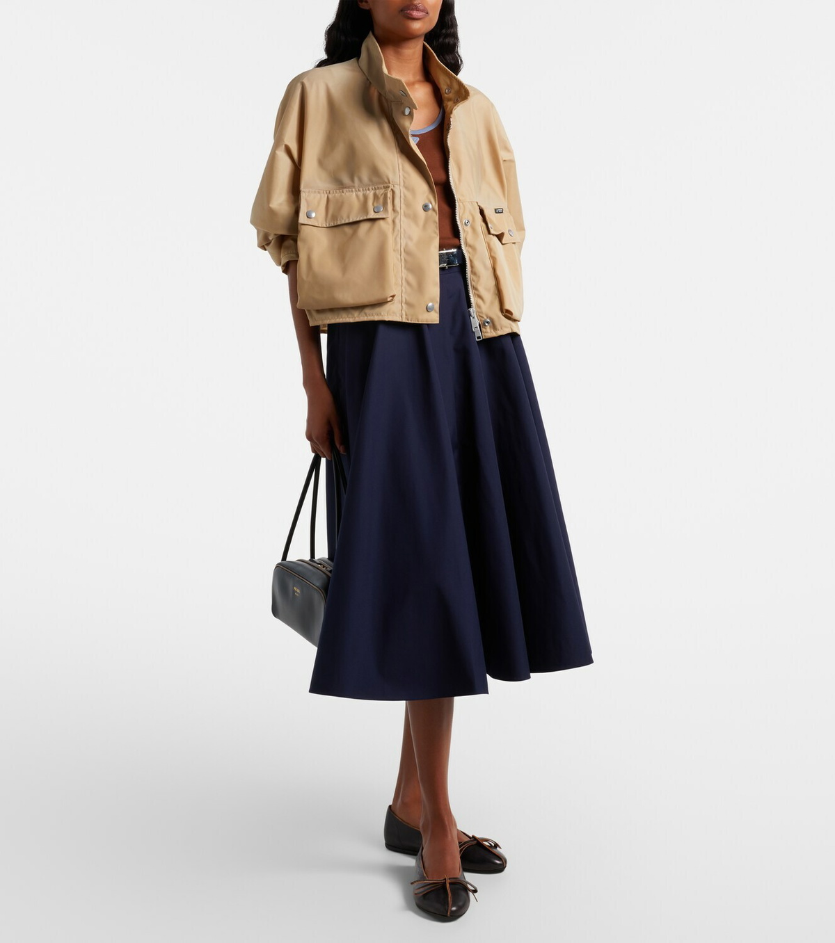 Prada Re-Nylon cropped jacket