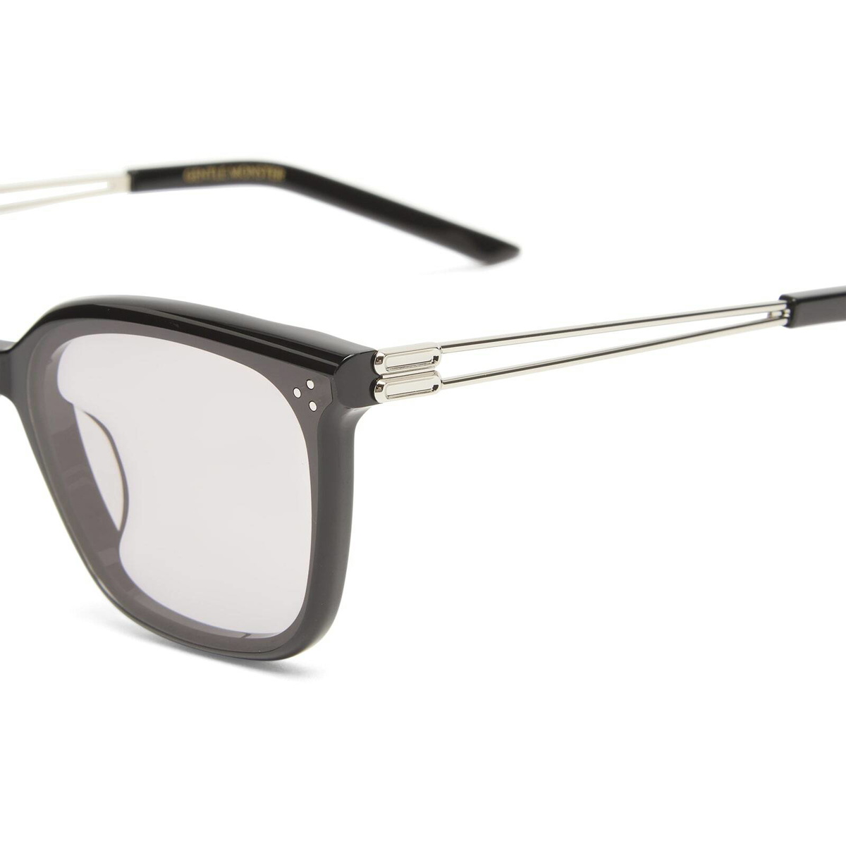 Gentle Monster La Sola Sunglasses in Black/Grey 