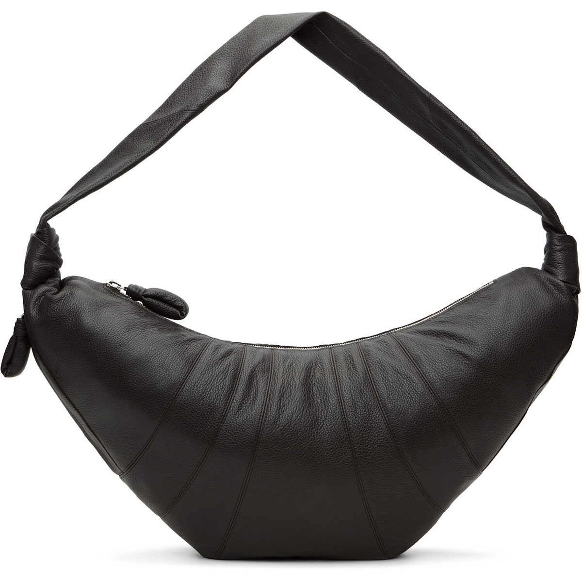 LEMAIRE Brown Large Croissant Bag