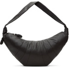 LEMAIRE Brown Large Croissant Bag
