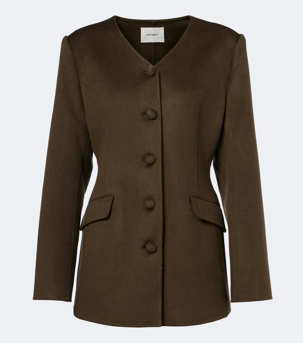 Lisa Yang Wool and cashmere blazer