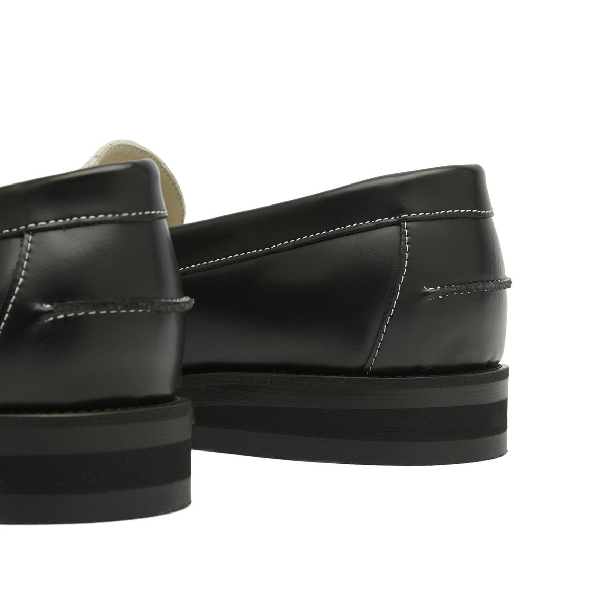 Duke + Dexter Men's Wilde NY Cafe Penny Loafer in Black