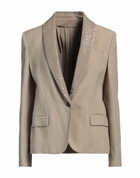 Brunello Cucinelli Womens Blazer in Khaki