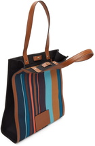 Paul Smith Multicolor Stripe Tote