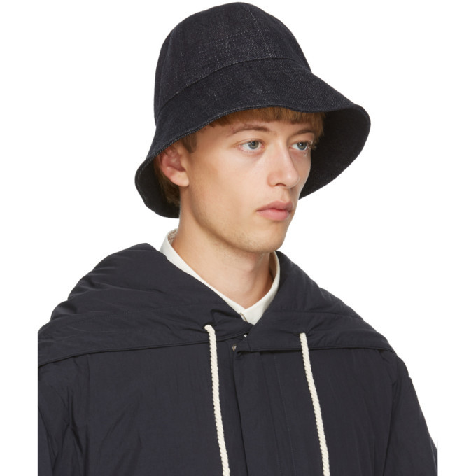 JIL SANDER インディゴ　バケットハット Jil Sander Indigo Denim Hat Jil Sander