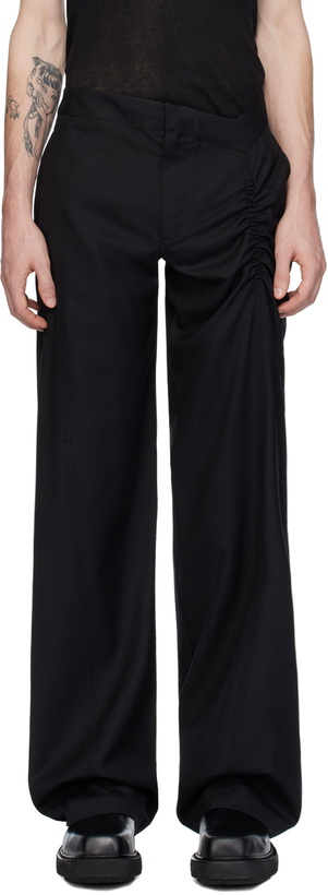 Photo: Mainline:RUS/Fr.CA/DE Black Ilya Trousers