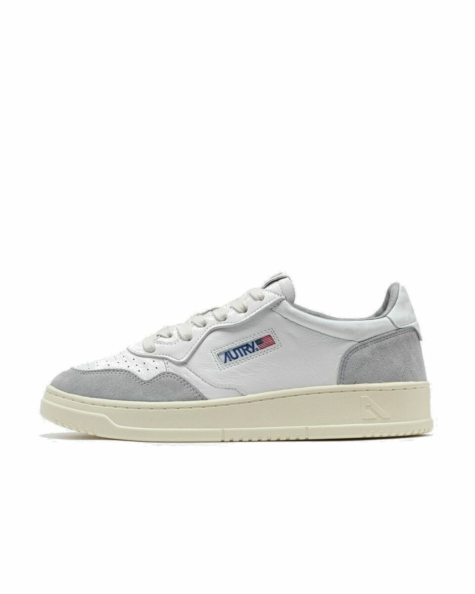 Photo: Autry Action Shoes Medalist Low Grey/White - Mens - Lowtop