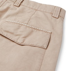 Brunello Cucinelli - Linen and Cotton-Blend Cargo Shorts - Sand