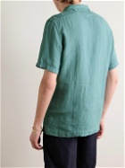Massimo Alba - Venice Convertible-Collar Cotton Shirt - Green