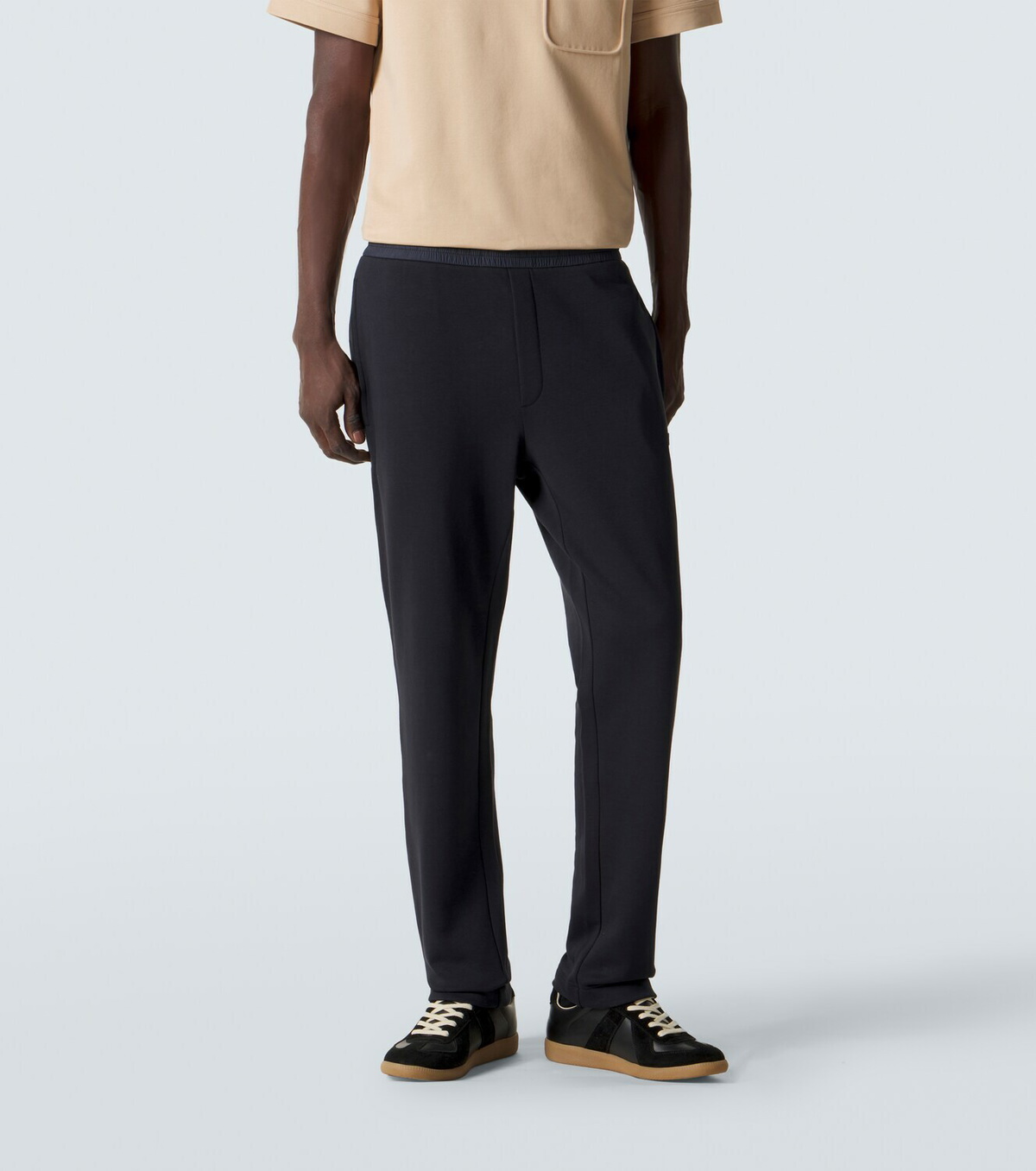 Moncler Cotton-blend fleece sweatpants