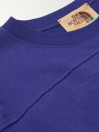 GUCCI - The North Face Logo-Print Cotton-Jersey T-Shirt - Blue
