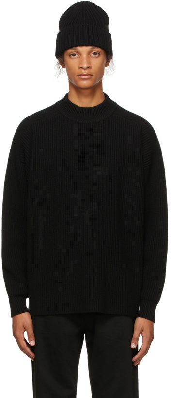 Photo: The Row Black Dareno Sweater