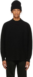 The Row Black Dareno Sweater