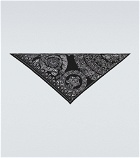 Versace - Barocco embellished silk scarf