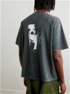 Remi Relief - Play Deep Cotton-Jersey T-Shirt - Gray