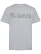 ALEXANDER MCQUEEN - Logo Cotton T-shirt