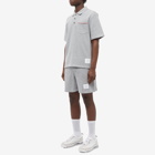 Thom Browne Men's Cotton Summer Short in Light Grey