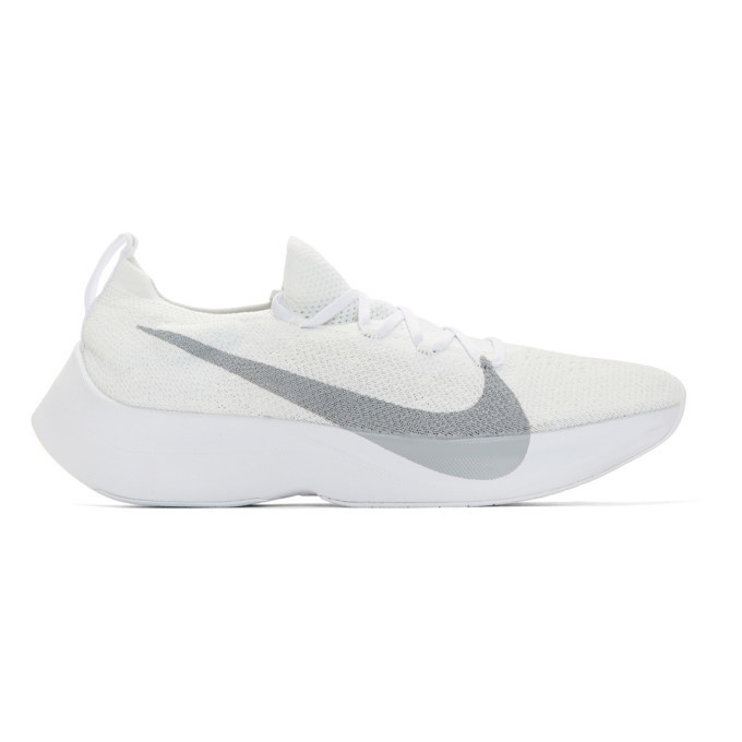 Photo: Nike White Vapor Street Flyknit Sneakers