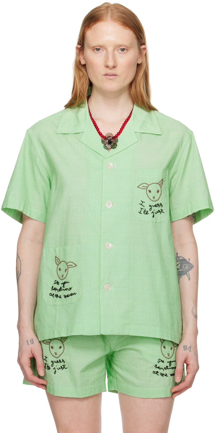 Bode: Beige Sailing Shirt