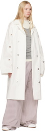 Sofie D'Hoore Off-White Chesterfield Coat