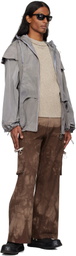 Charlie Constantinou Brown Multi Pocket Cargo Pants