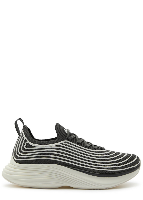 Photo: Athletic Propulsion Labs Techloom Zipline Knitted Sneakers Grey