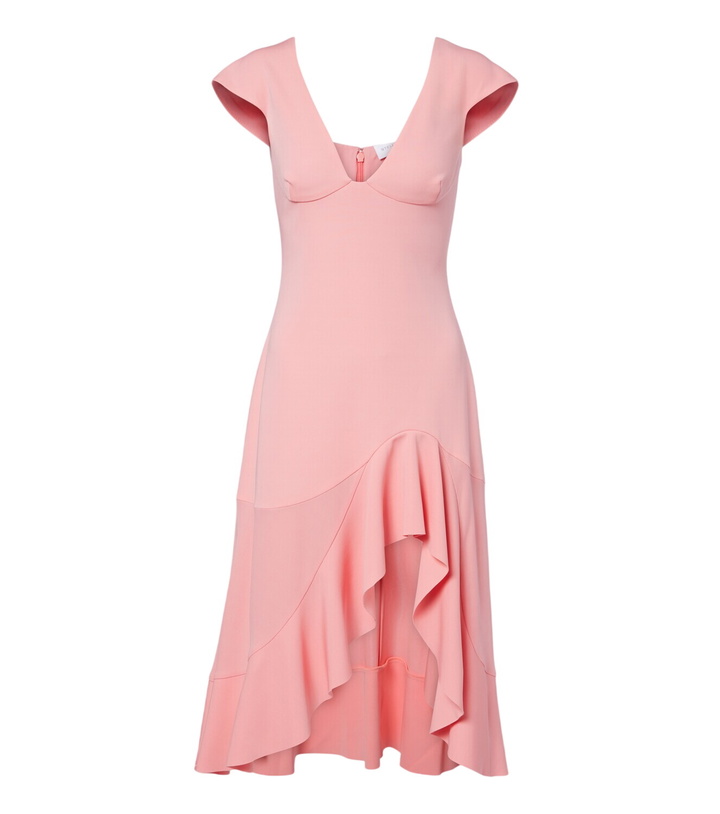 Photo: Stella McCartney Frill trim midi dress
