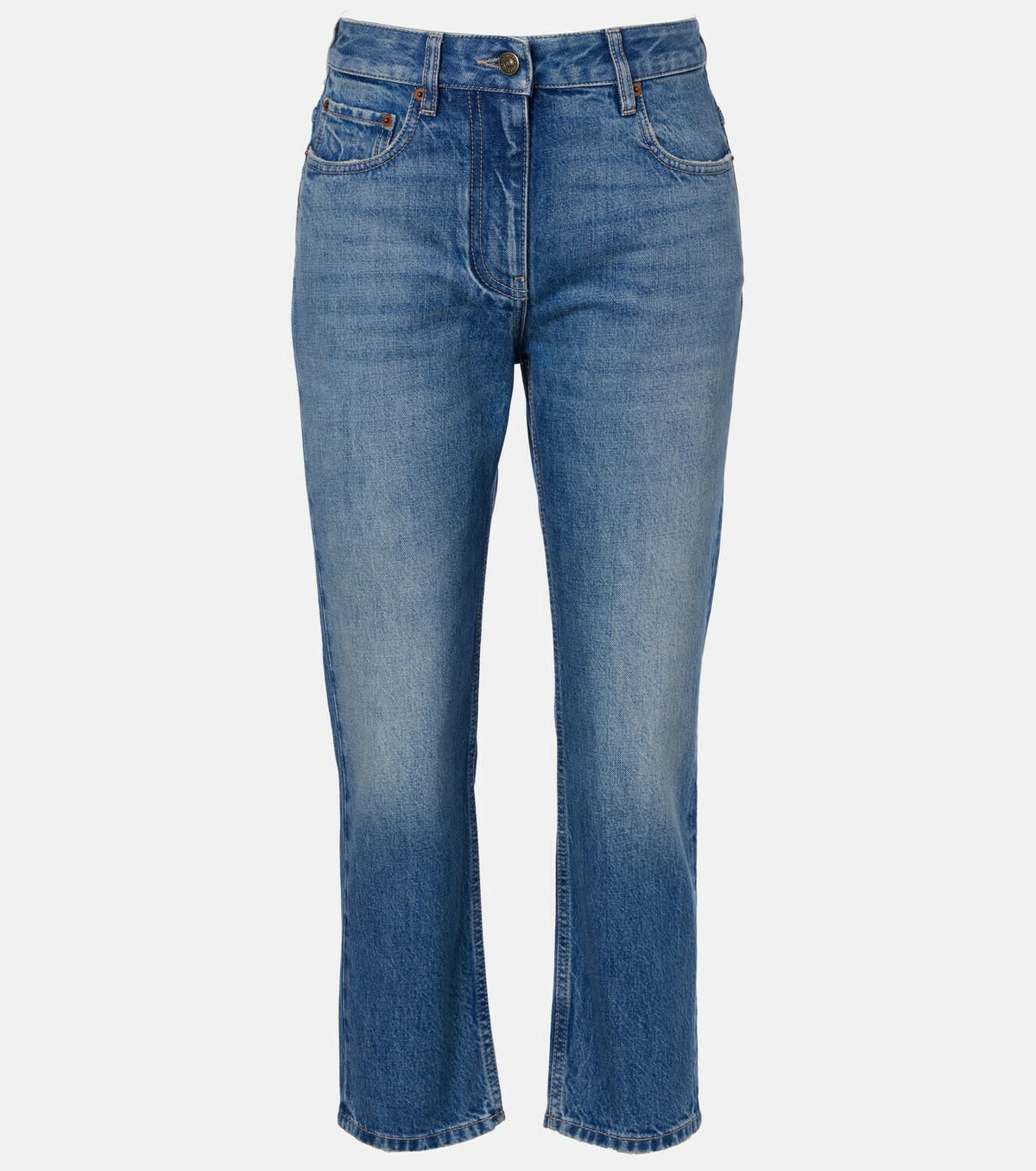 Valentino Faded straight jeans