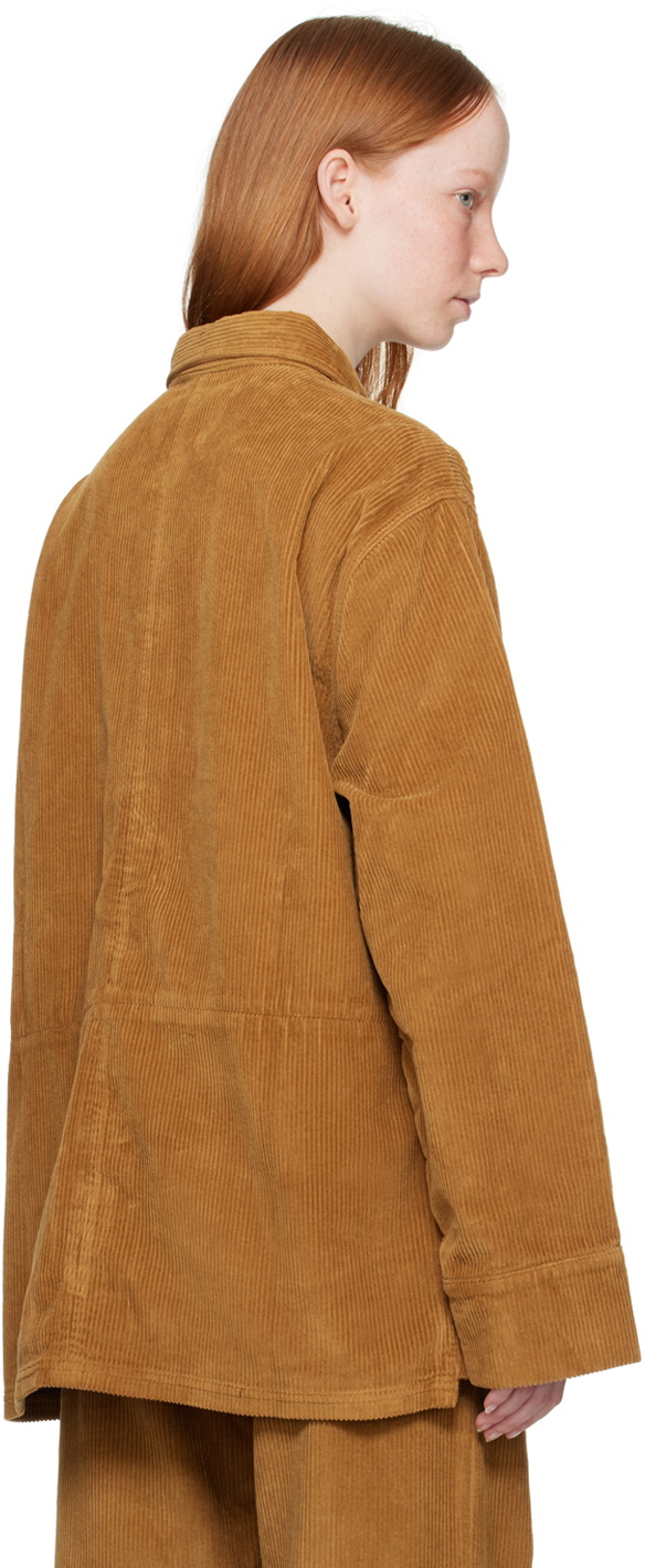 Baserange Brown Indre Jacket Baserange