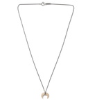 Isabel Marant - Sautoir Horn and Silver-Tone Necklace - Silver