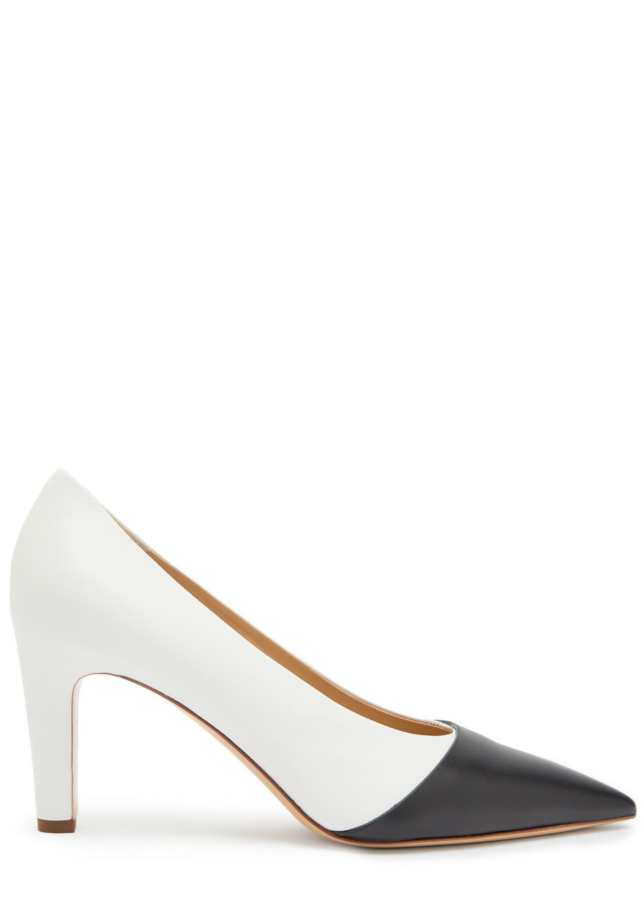 Gabriela Hearst Empress 65 Colour-blocked Leather Pumps