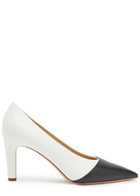 Gabriela Hearst Empress 65 Colour-blocked Leather Pumps