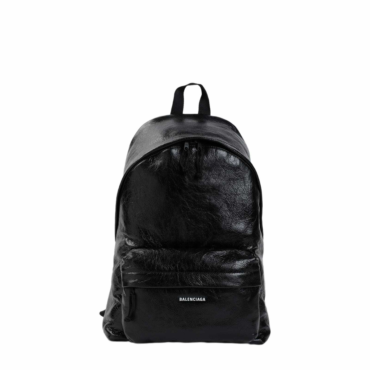 バッグ Balenciaga Canvas Drawstring Backpack Balenciaga - Explorer Canvas Drawstring Backpack - Black