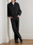 AGOLDE - Torres Organic and Recycled-Denim Blouson Jacket - Black
