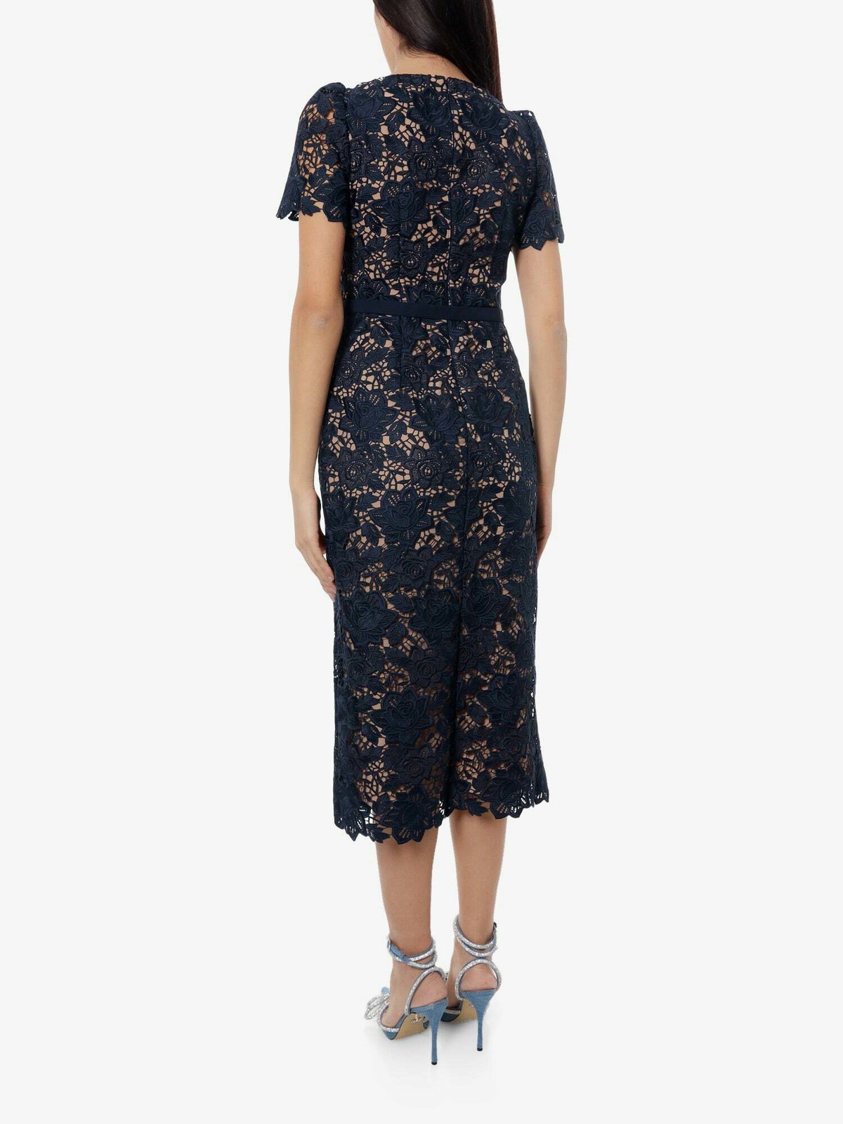 SELF-PORTRAIT - Woman - Blue - Dress