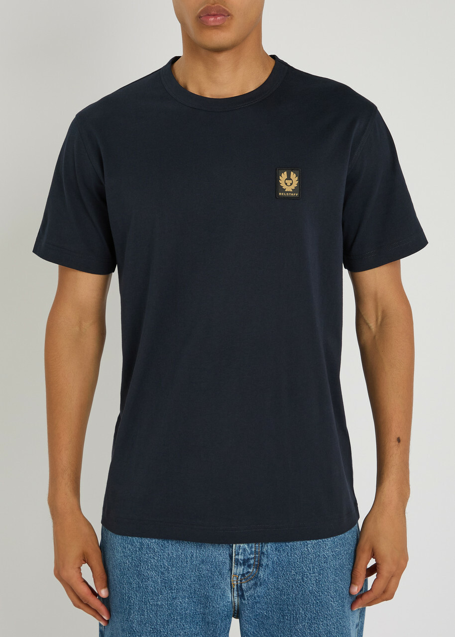 Tシャツ・カットソー BELSTAFF Men T Shirts 105233 INSBL BLUE Belstaff Signature T Shirt Blue Flint | Mainline Menswear
