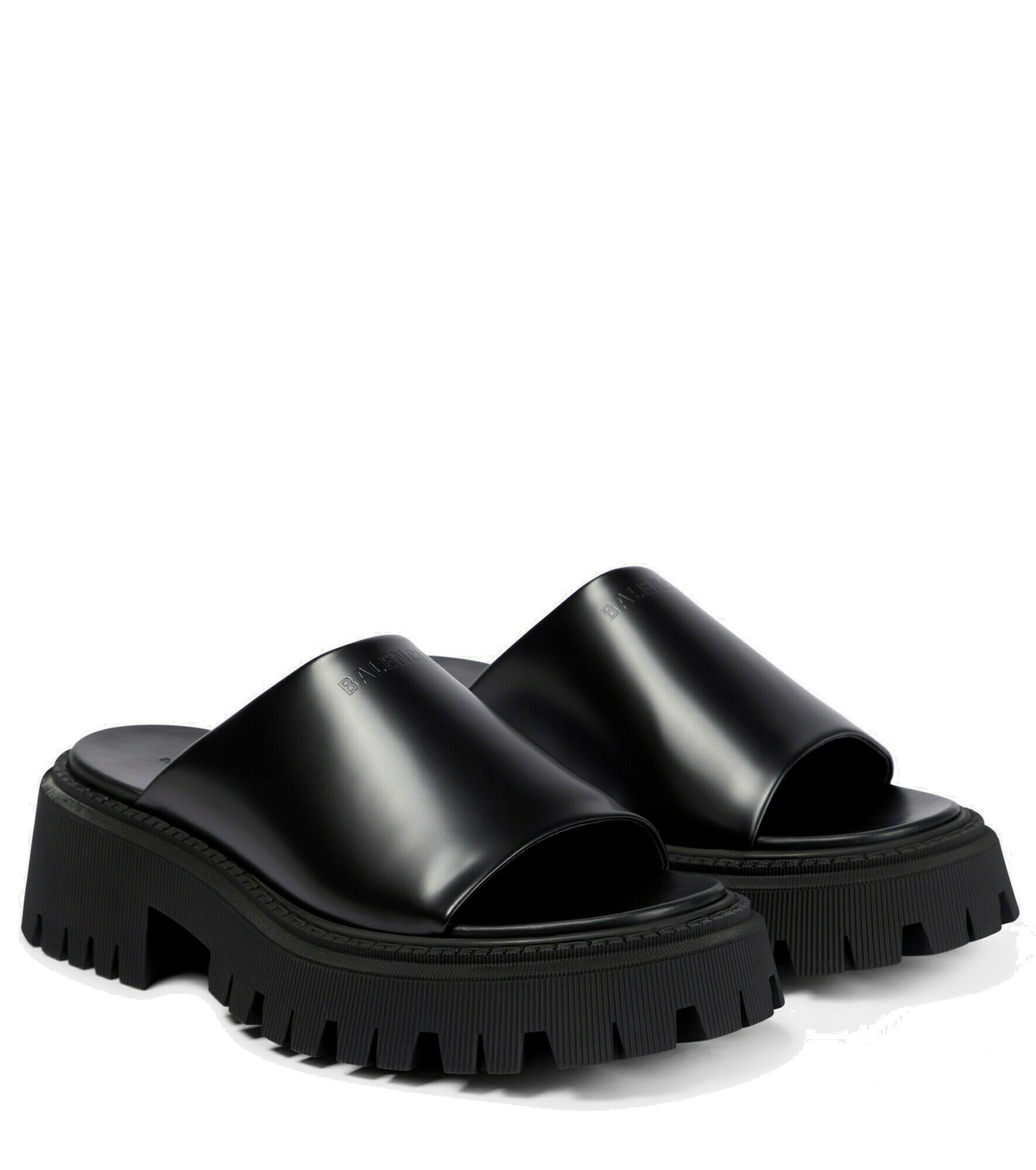 Balenciaga - Tractor leather sandals Balenciaga