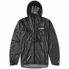 Adidas Men's Agravic Rain Jacket in Black