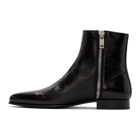 Givenchy Black Dallas Zip-Up Boots