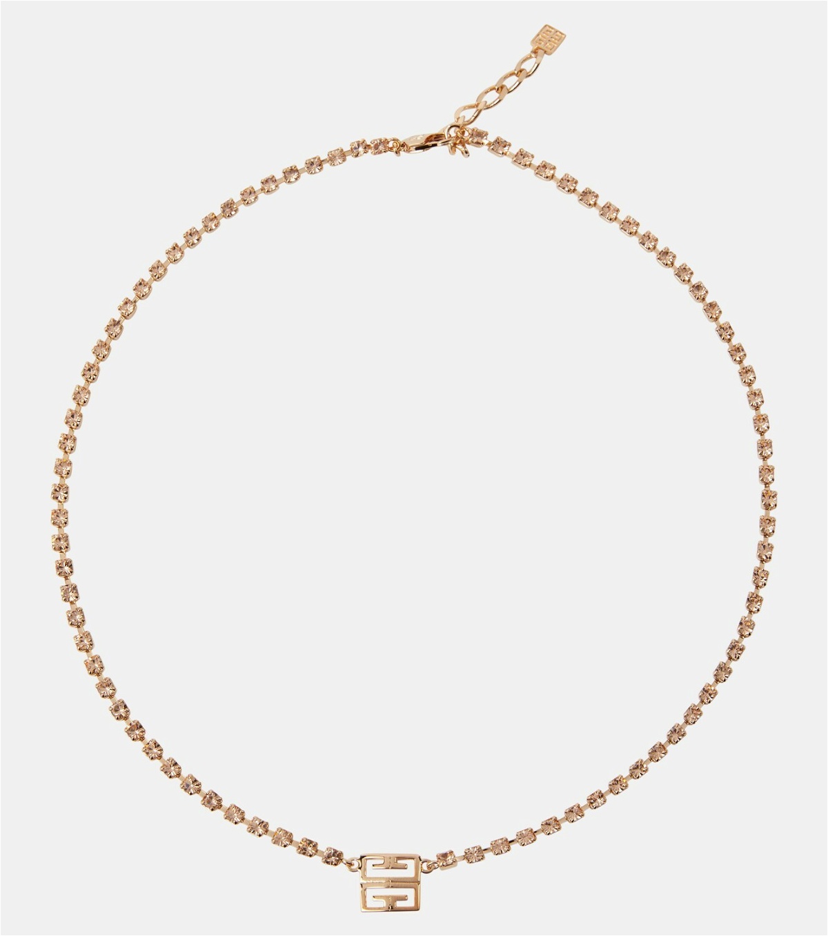 Vintage Givenchy Crystal Halo Collar Necklacerose Gold-tone 2964 - Etsy