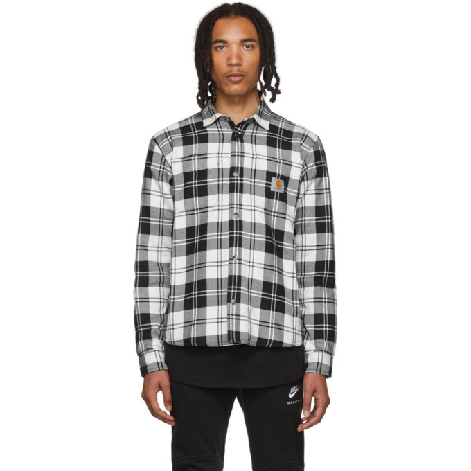 Photo: Carhartt Work In Progress Black and White Check Pulford Shirt