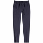 Harmony Men's Paolo Relaxed Seersucker Trouser in Navy