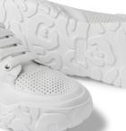 ALEXANDER MCQUEEN - Exaggerated-Sole Leather Sneakers - White