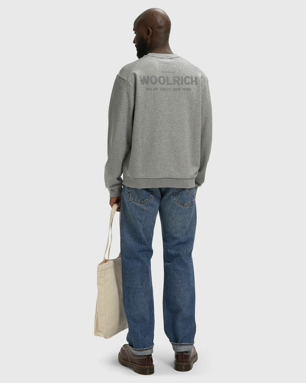 MACRO LOGO CREWNECK